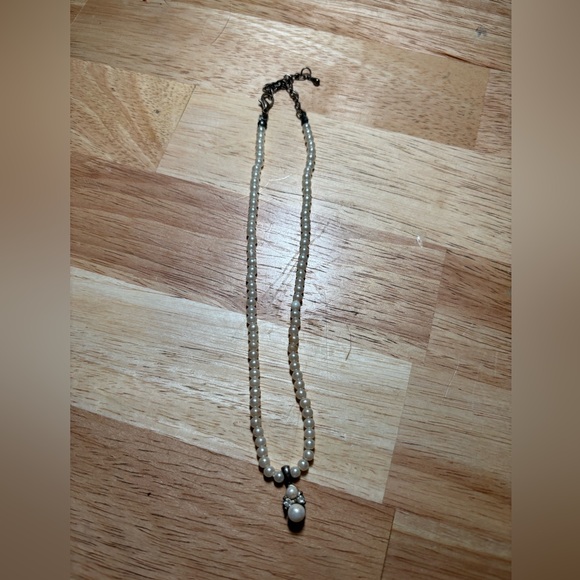 Fake pearl necklace - Picture 1 of 1